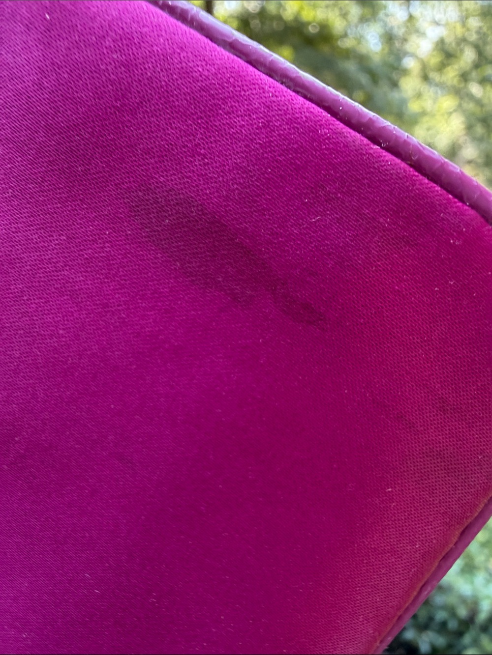 Coach Fuchsia Signature Zip Wristlet - Picture 7 of 16